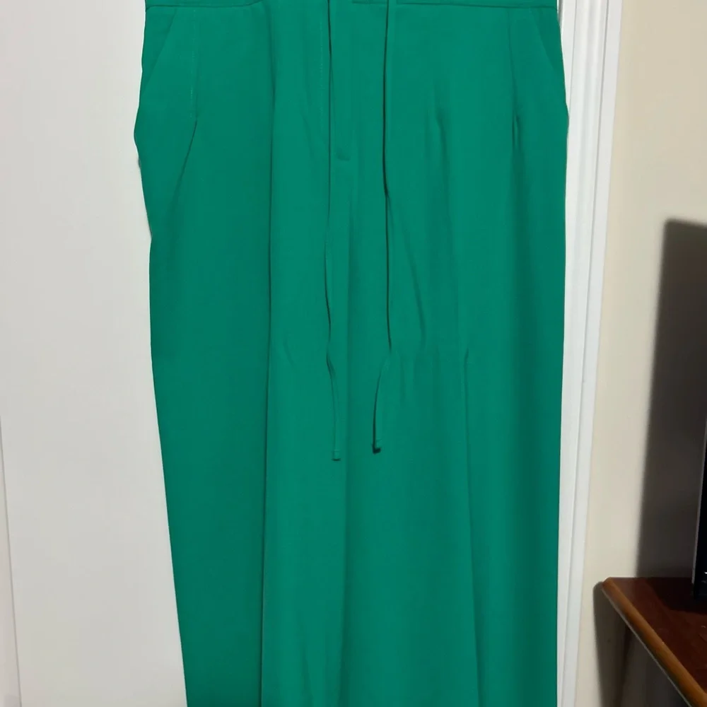 Elegant Green Women's Palazzo pants - Picture 1 of 5